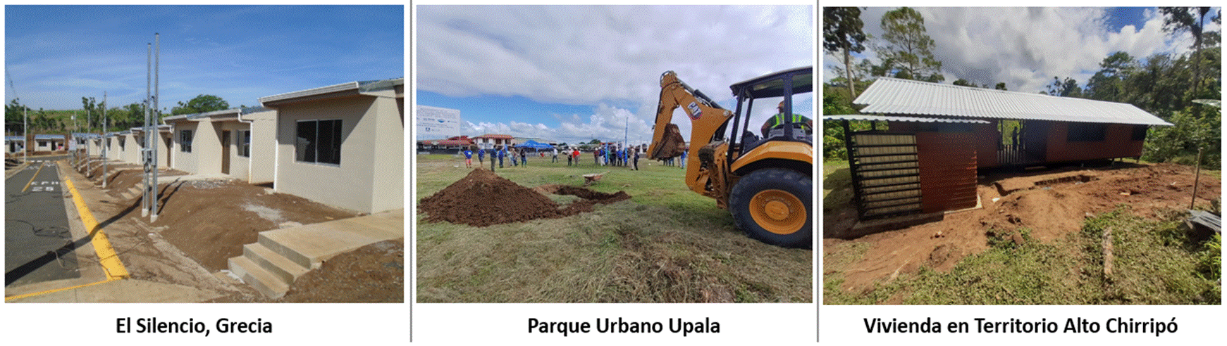 Fotografías de proyectos en desarrollo.